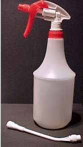 Pumpflasche mit Verlängerung